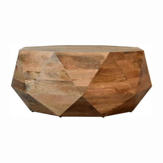 Geo Solid Wood Coffee Table