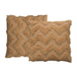 Mustard Zig-zag Cushion Set of 2